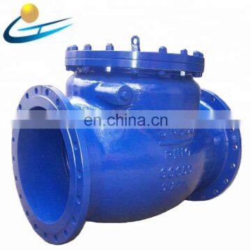 ductile iron dn100 pn16 swing check valve