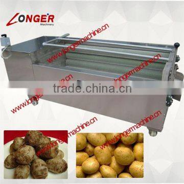 Potato Cleaning and Peeling Machine|Sweet Potato Washing Machine