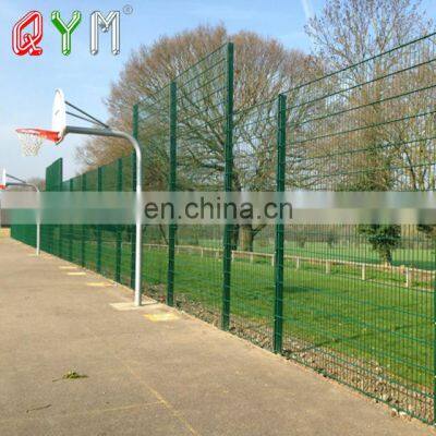 High Security Powder Coated Metal Double Wire Mesh Fence Panel photo-2