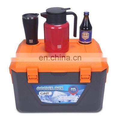 modern outdoor plastic outdoor camping portable factory wholesale plastic portable sample outdoor beer cans ice chest cooler box