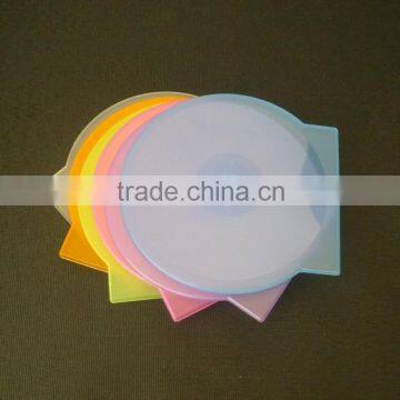 Slim Clamshell Clear Round Plastics cd Dvd Case photo-3