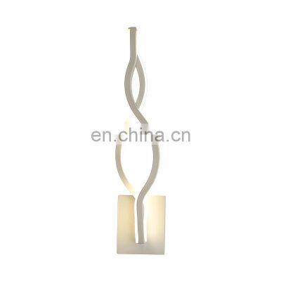 Simple and creative modern design Aluminum Musical Note wall lamps for decoration