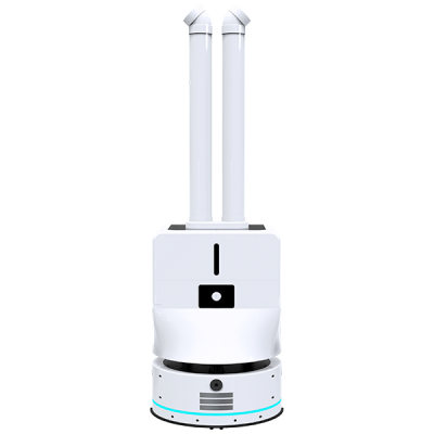 BooCax Robotics Terminal Disinfection Robot Max Spray Sterilization Robot  Auto Charging Intelligent Control