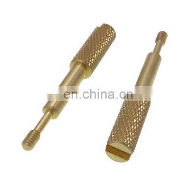 Brass Knurled Thumb Screw Slotted Standoff Screws