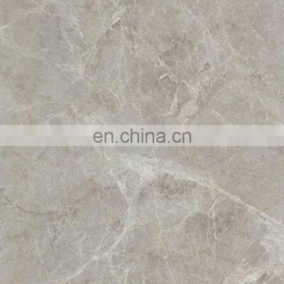 600*600 Matt and glossy light grey marble porcelain tiles floor and wall tile