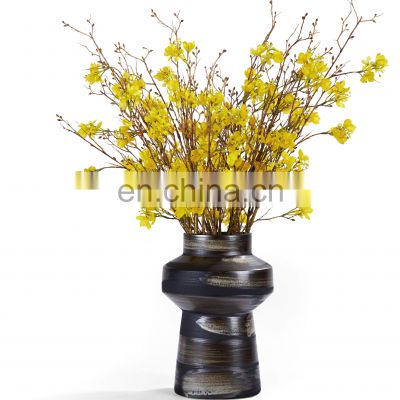 Nordic Style Modern Simple Hand Painted Modern Ceramic Vase Table Porcelain for Home Decoration