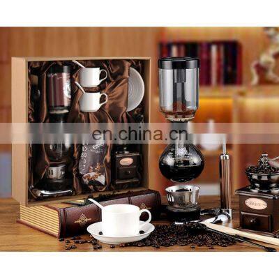 Siphon Pot Gift Box for Household Siphon Coffee Pot Set With Manual Coffee Making Machine and Coffee Utensil Gift Box Price photo-2