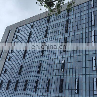 Hidden Frame Glass Curtain Wall Exterior Wall Low-e Laminated Full Glass