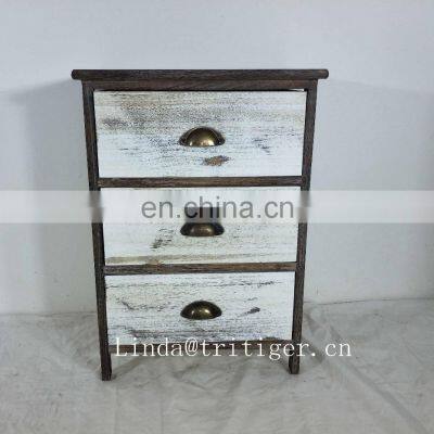 Country Style High Quality Blue Solid Wood Kitchen Cabinet for Wholesale photo-3