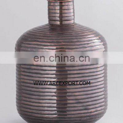 Modern Antique Metal Vase photo-2