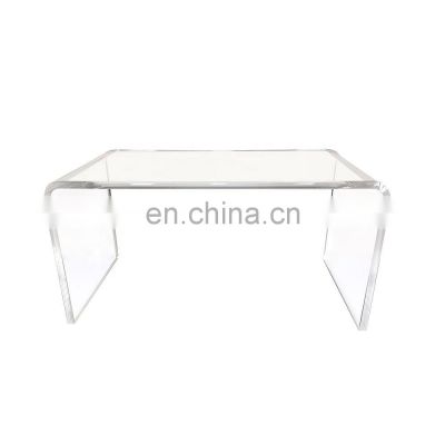 coffee desk Clear acrylic TV stand clear acrylic monitor stand