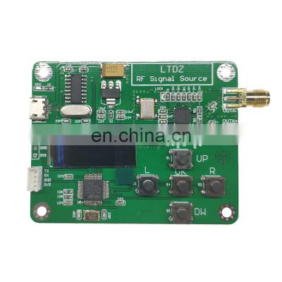 0.96'' OLED Serial Port Control MAX2870 23.5-6000MHz RF Signal Source Signal Generator Module