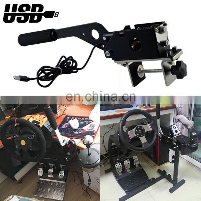 Usb Hand Brake, Drift Hydraulic Hand Brake PC Windows for Sim Racing Game G25 G27 G29 T500 T300 FANATECOSW