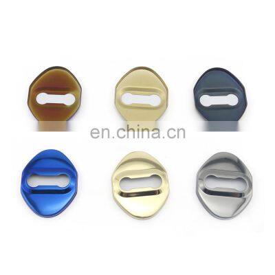 AUSO Car Door Lock Cover Decoration Accessories Interior Case Styling Protective Lock Cover For Toyota Honda Lexus Mazda