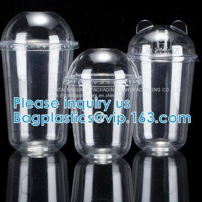 PLA Plastic Cup PET Plastic Cup PP Plastic Cup PS Top Snack Cup Straw,Food Takeout Plastic Box Salad Plastic Bowl Pulp f photo-5