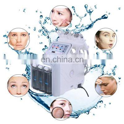6 in 1 Small Bubble Microdermabrasion Facial Deep Cleaning Machine With Ultrasonic rf Scrubber photo-5