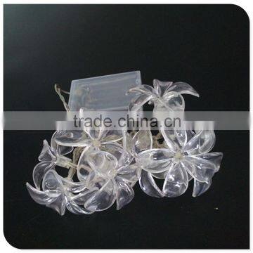 White Battery Operated Fairy Led Lights With Fancy Design Flowers photo-5