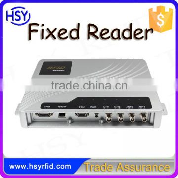 HSY maker long distance 4 ports uhf rfid fixed reader