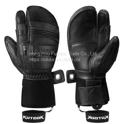 KUTOOK Сноубординговые перчатки-мантии с 3M Thinsulate
