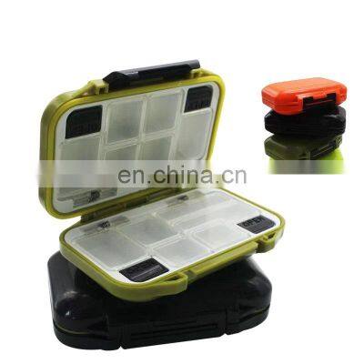 PP Plastic Small Multifunction Clear Storage Case 5 Compartments Fishing Tackle Accessory Lure Box