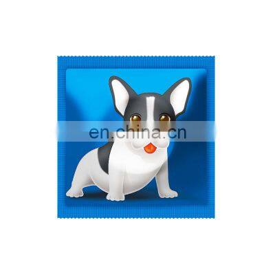 Eco Friendly Materials Custom Printing Aluminum Foil Plastic Film Roll Sachet Bag Condom Packaging Bags With Logo photo-5