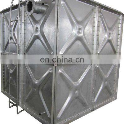 Hot dipped galvanized Water Tanks Galvanized Steel Cold Pressed Water Storage Tank 100000Liters