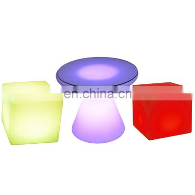 cocktail table lounge outdoor led bar furniture counter stool led furniture for event party