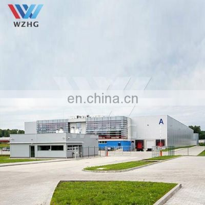 Metal  Cheap Low Cost Prefabricated Steel Warehouse Building