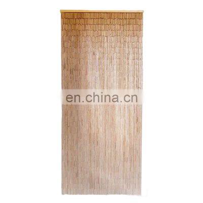 Simple Hot Sale Bamboo Beaded Door Curtain Traditional Roman Shades beaded painted door curtain Wholesale in Bulk