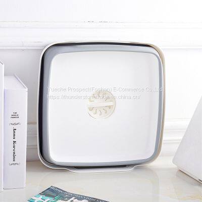 Collapsible Plastic Washbasin Bathroom Washbasin photo-5