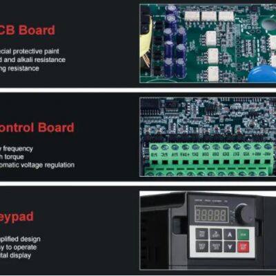 15KW 18KW MPPT Solar Water Pump Inverter Vfd Frequency Converter Variable Speed Drive AC Drive Three Phase for Solar Irrigation photo-2