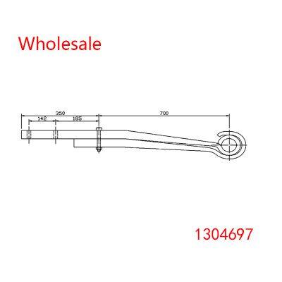 1304697 Heavy Duty Vehicle Rear Axle Spring Arm Wholesale For Scania