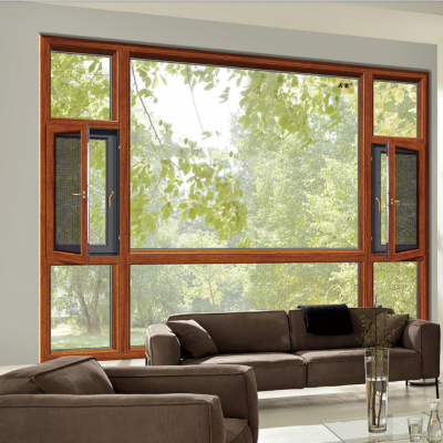 100 screen integrated casement window