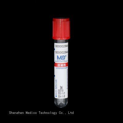 Pro-coagulation Tube Disposable Medical Vacuum Serum Blood Collection Tube photo-3
