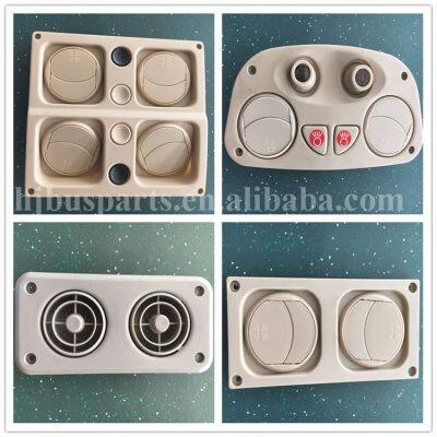 China Large Stock Use For Kinglong Higer Daewoo Zhongtong Golden Dragon Air Conditioning System Bus Air Vent Outlet
