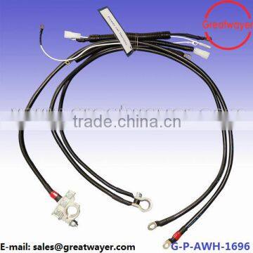 SAE 4 AWG Cable Battery Bare Side Terminal Car Horn Auto Wire Harness