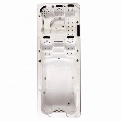 One Zone Fiberglass Pool Balboa Swim Spa Salt Water Swim Spa photo-6