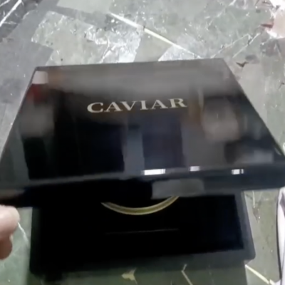 Medal Customization Box With Wood and Metal Material and Leather or Carved Surface