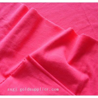 China Factory New Design Space Dye Injected Malange Single Jersey Fabric photo-2