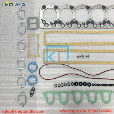 Engine Parts 6D108 Upper Gasket Kit 6222-K1-3001 Fit for Komatsu photo-2
