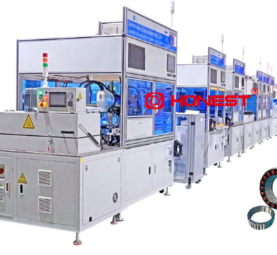 Humanoid Robot Motor Production Line