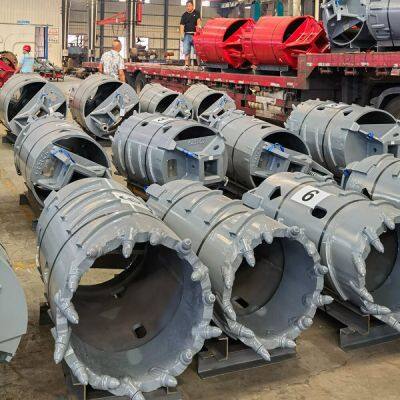 Core Barrel/Rock Bucket with Tri-Cone Roller Drill Bit for Rotary Drilling Rigs