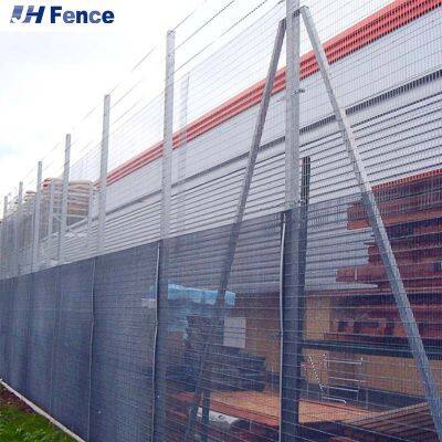 Customized South Africa Powder Coated Clear View 358 Anti Climb Railway Perimeter Welded Metal Wire Mesh Fencing photo-4