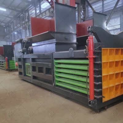 Cardboard Box Baler Machine Corrugated Balencer for Plastic Waste Cardboard Recycling