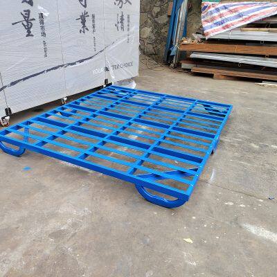 Heavy-Duty Steel Pallets Stacking Pallet Industrial Steel Pallets for Sale photo-4