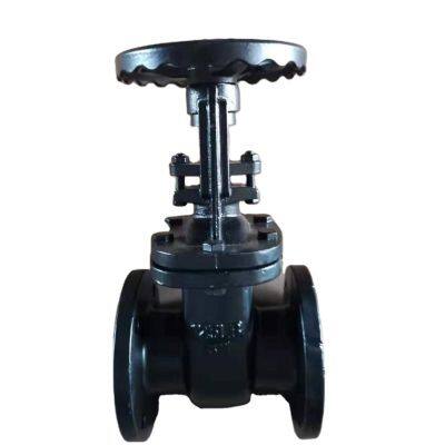 Válvula de compuerta con brida asentada en metal de Clase 150, vástago no ascendente, de hierro fundido de 6 pulgadas, API 150 PSI