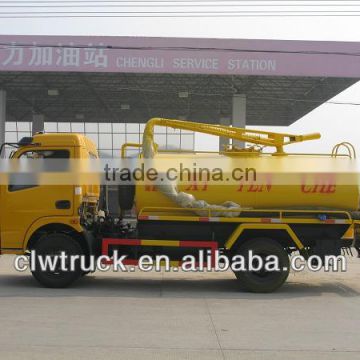 6CBM Dongfeng DLK fecal truck,fecal suction truck