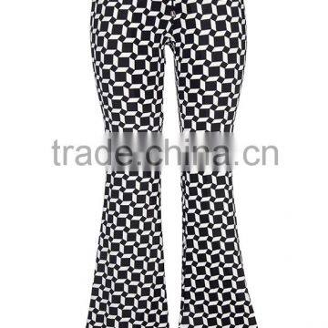 LADIES PRINTED KNITTED PANTS photo-3