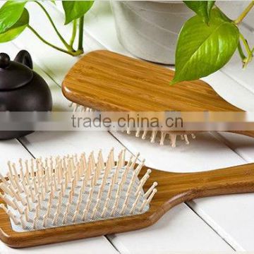 Natural Bamboo Hair Brush , Heads Hair Brush Wood Factory                        
                                                Quality Choice