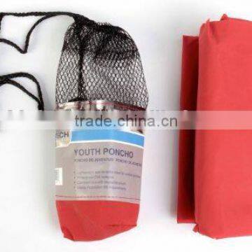 Fashion Custom Printed Rain Poncho